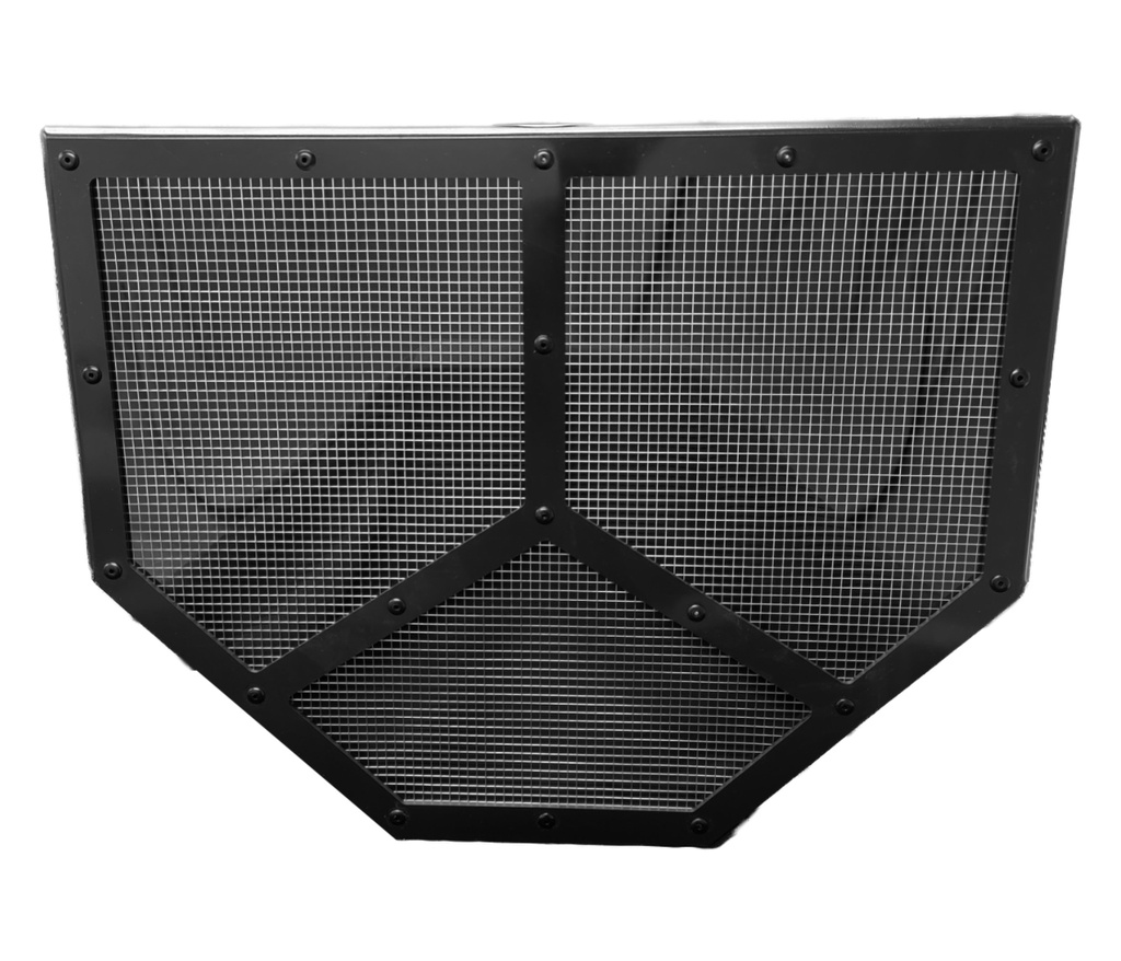 [DOM551-BK] Shaker Screen Radiator Mod Black