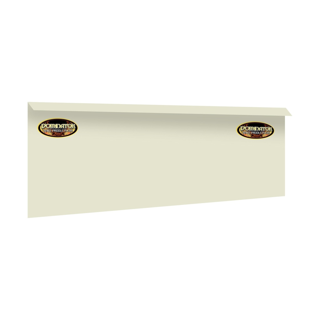 [DOM775-WH] Dominator Race Products - Quarter Panel L/M White 28in x 70in