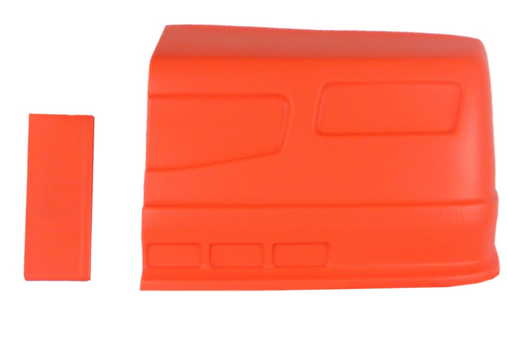 [DOM302-FLO-OR] Dominator Race Products - SS Nose Flou Orange Left Side Dominator SS