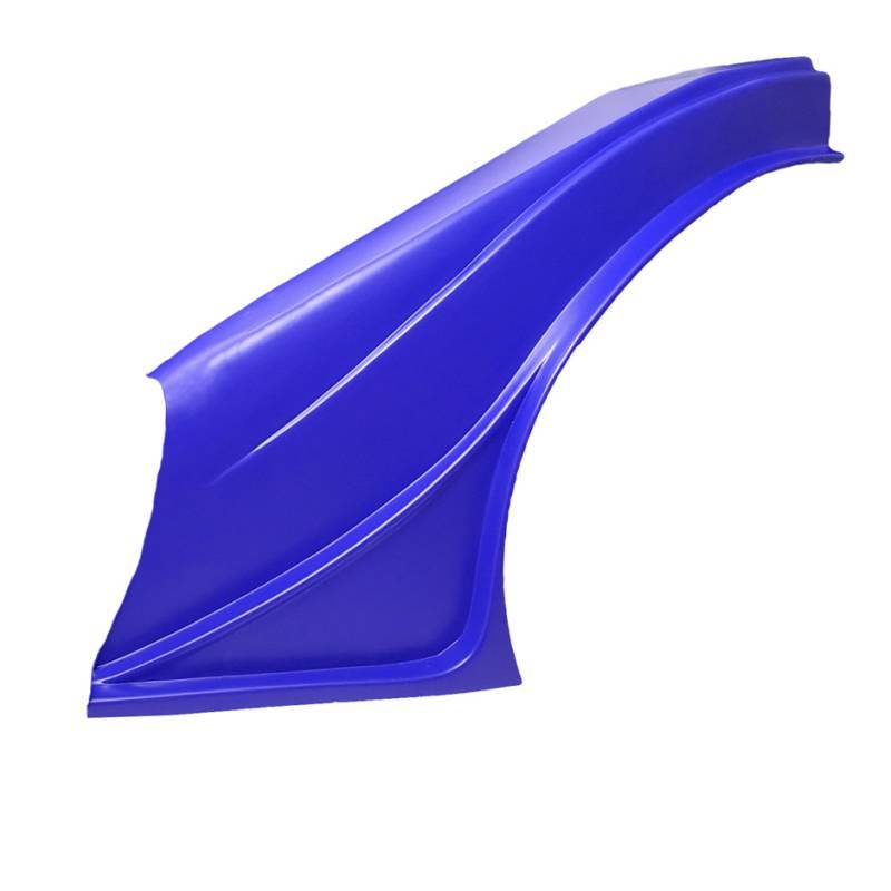 [DOM2001F-BL] Dominator Race Products - Dominator Outlaw L/M Left Flare Blue