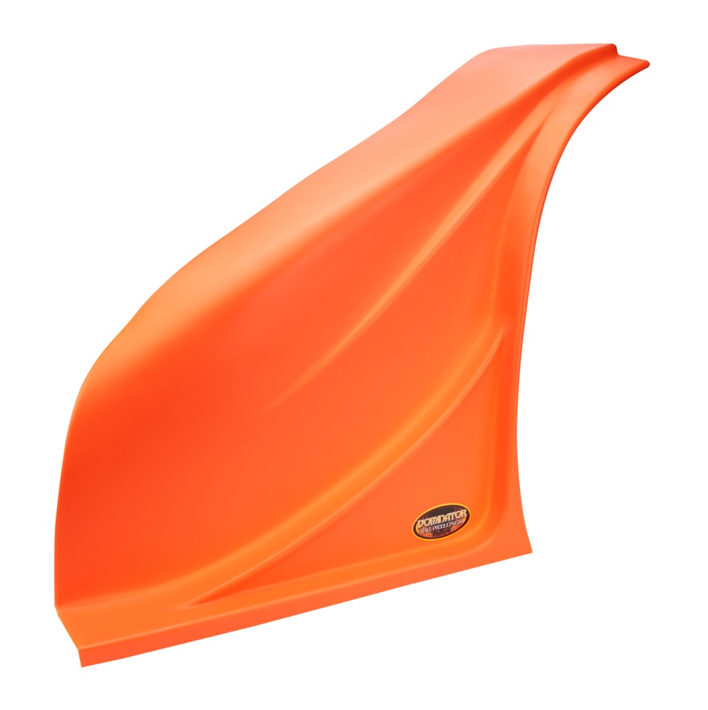 [DOM2001F-FLO-OR] Dominator Race Products - Dominator Outlaw L/M Left Flare Flou Org