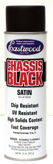 [EAS10025Z] Eastwood - Chassis Black Paint Satin 14oz Aerosol