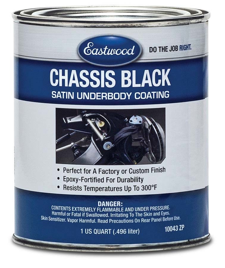 [EAS10043ZP] Eastwood - Chassis Black Paint Satin Quart