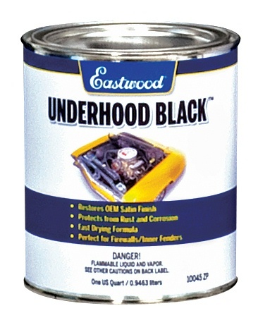 [EAS10045ZP] Eastwood - Underhood Paint Black Quart Can