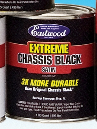 [EAS11176ZP] Eastwood - Extreme Chassis Black Paint Quart Can