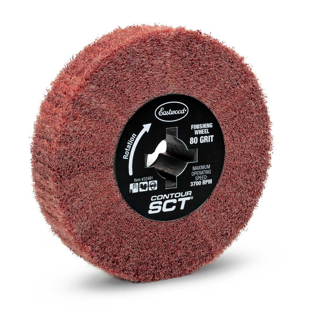 Eastwood - Finishing Wheel Contour SCT Narrow 80 Grit