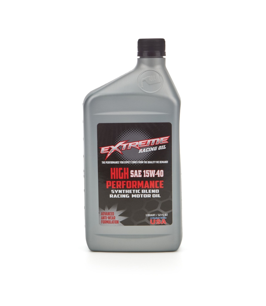 [EROHP15W40Q] Extreme Racing Oil - 15W40 Synthetic Blend 1 Quart