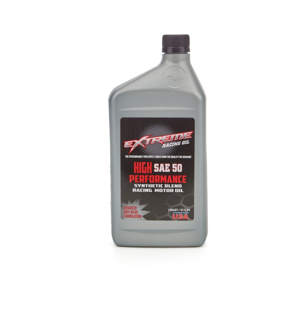 [EROHPSAE-50Q] Extreme Racing Oil - SAE 50 Synthetic Blend 1 Quart