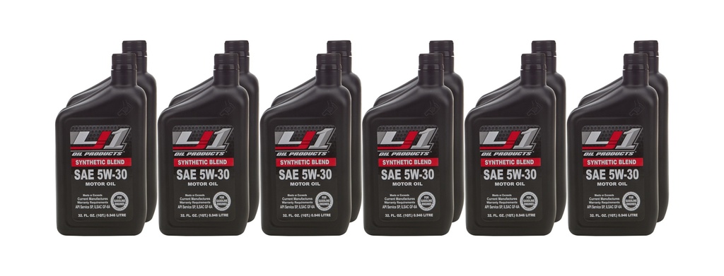 [EROSP5W-30C] Extreme Racing Oil - 5W30 Synthetic Blend 12 X 1 Quart
