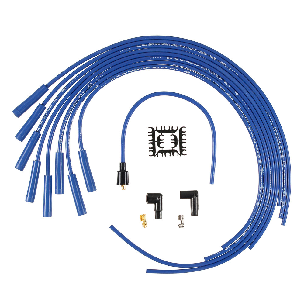 Accel - 8Mm Straight End Supp Blue Universal
