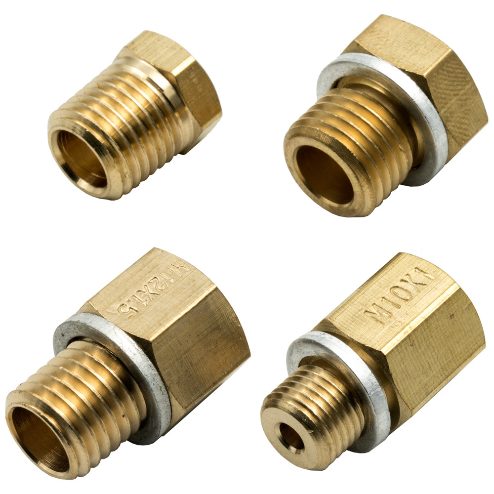 [EQUE9843] Equus - Adapter Kit - Oil Press 1/8-27 Npt To Metric