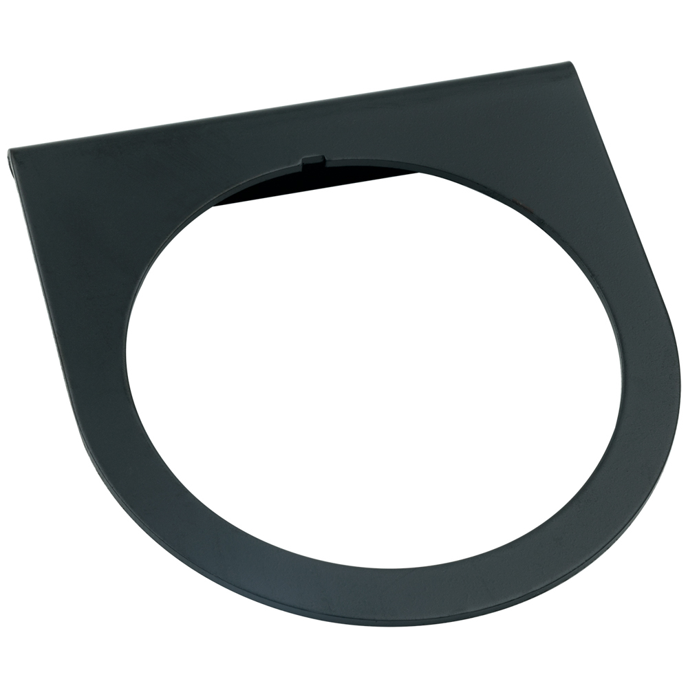 [EQUE9941] Equus - Gauge Mount Panel 2-5/8 Black Single