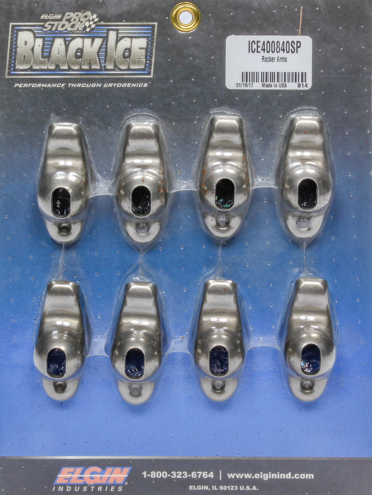 [ELGICE400840SP] Elgin - SBC Rocker Arms (8pk) 1.6 Ratio 3/8 Stud