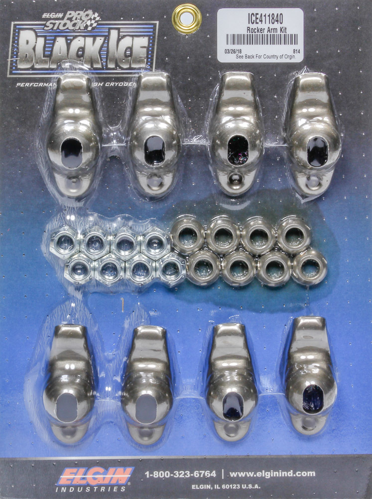 [ELGICE411840] Elgin - SBC B/I Rocker Arm Kit 1.50 Ratio 7/16 Stud