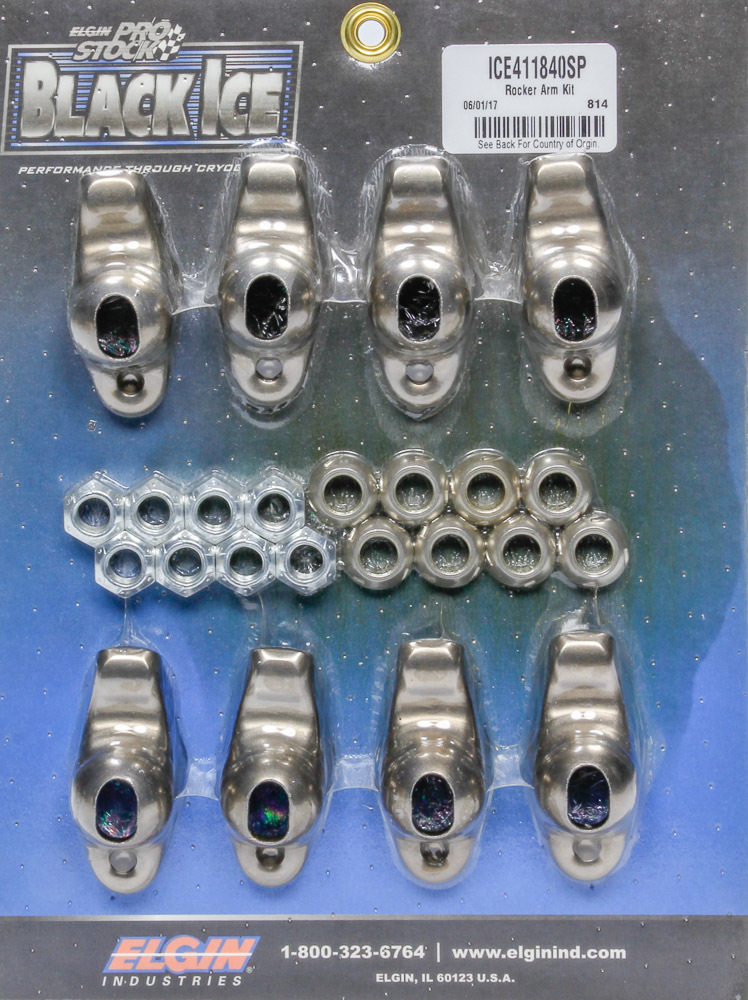 [ELGICE411840SP] Elgin - SBC B/I Rocker Arm Kit 1.60 Ratio 7/16 Stud