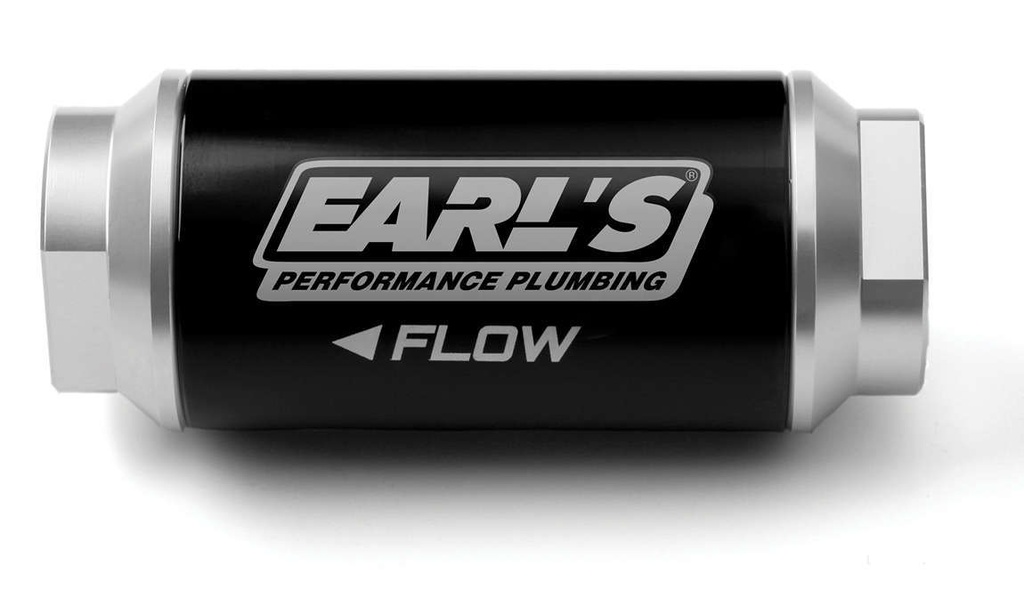 [EAR230626ERL] Earls - Billet Alm Fuel Filter W/6an Orb 100 Gph