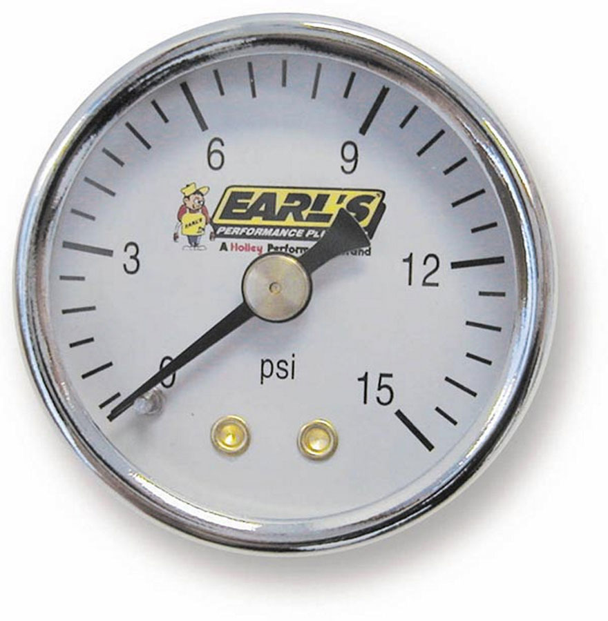 [EAR100195ERL] Earls - Fuel Pressure Gauge