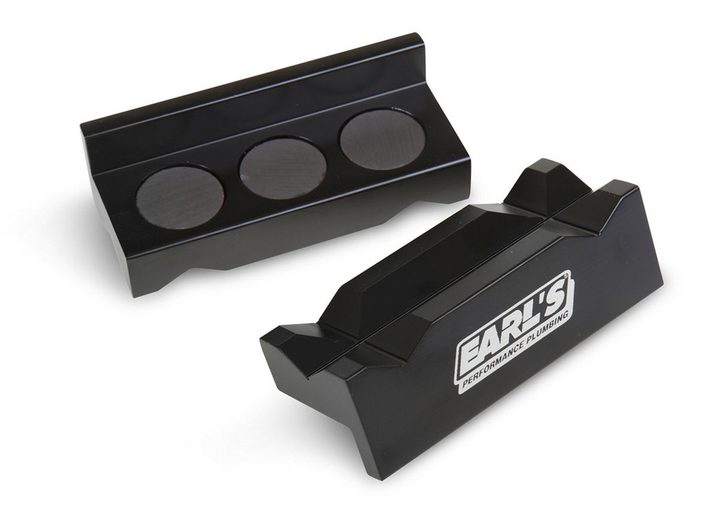 [EAR1004ERL] Earls - Vise Jaws Black Anodized Aluminum