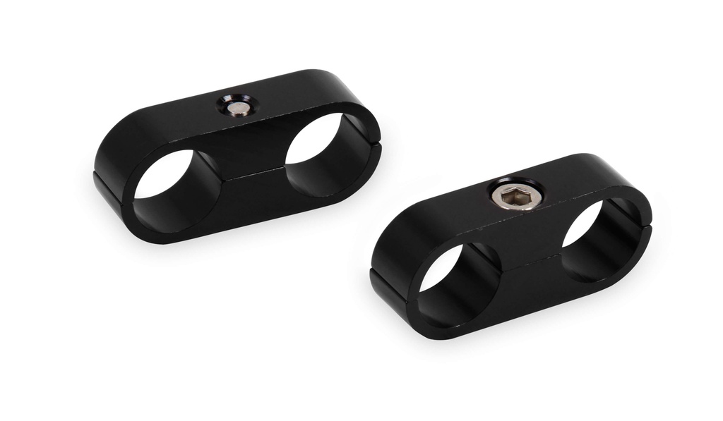 [EAR167509ERL] Earls - 9/16 Hose Separator 2pk Billet Aluminum - Black