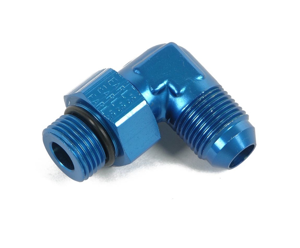 [EAR949006ERL] Earls - #6 Male 90 Deg To Male Swivel 9/16-18 O-Ring