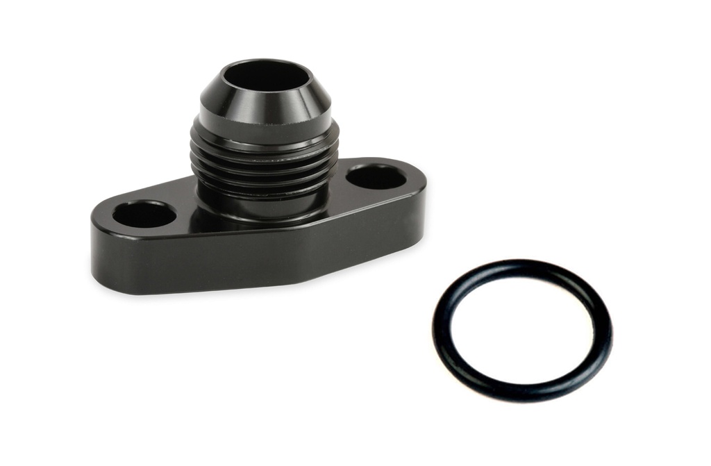 Earls - Turbo Oil Drain Back Flange 10an - Black