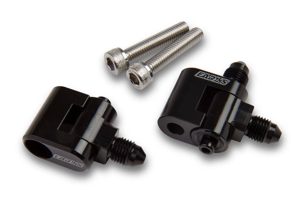 [EARLS9809ERL] Earls - Gm Ls Steam Vent Adapter 2pk W/3an Male Fittings