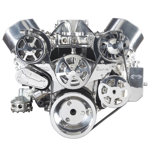 [EDDMS107-50BP] Eddie Motorsports - Serpentine Pulley Kit Big Block Chevy