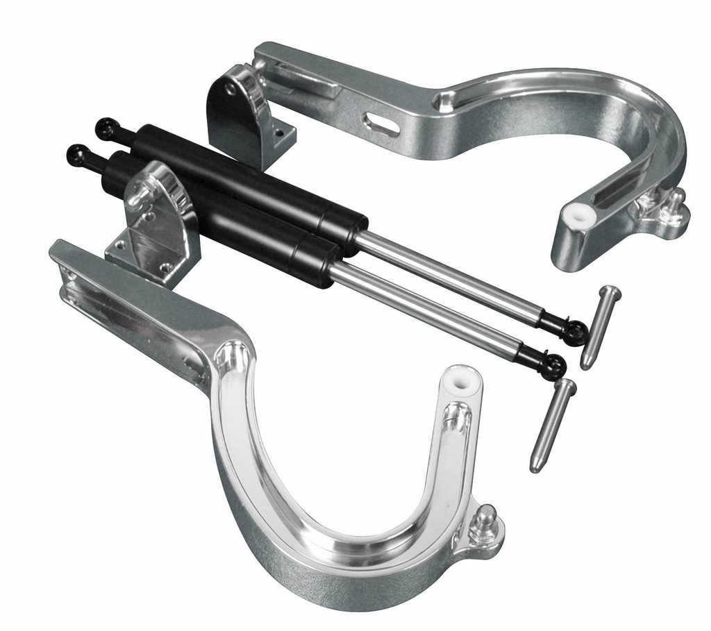 [EDDMS149-16P] Eddie Motorsports - Billet Trunk Hinges Polished