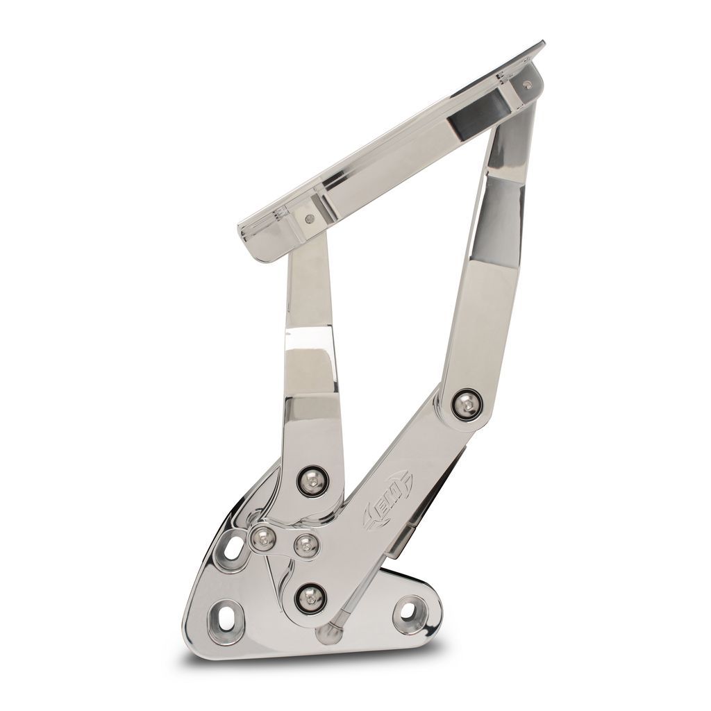 [EDDMS149-23P] Eddie Motorsports - Billet Hood Hinges Polished