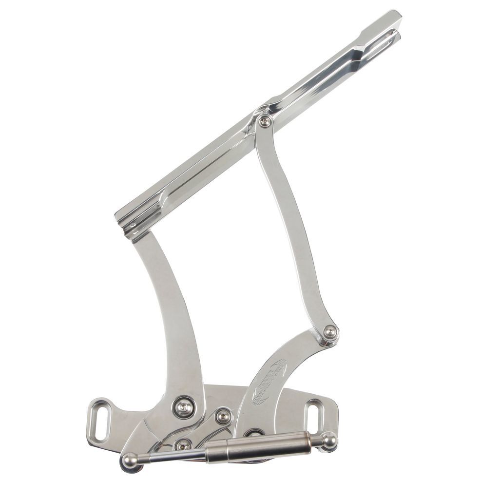 [EDDMS149-55P] Eddie Motorsports - Billet Hood Hinges Polished