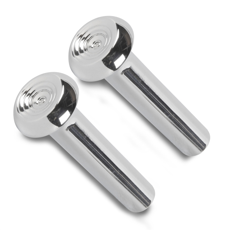 Eddie Motorsports - Door Lock Knob Pair Polished