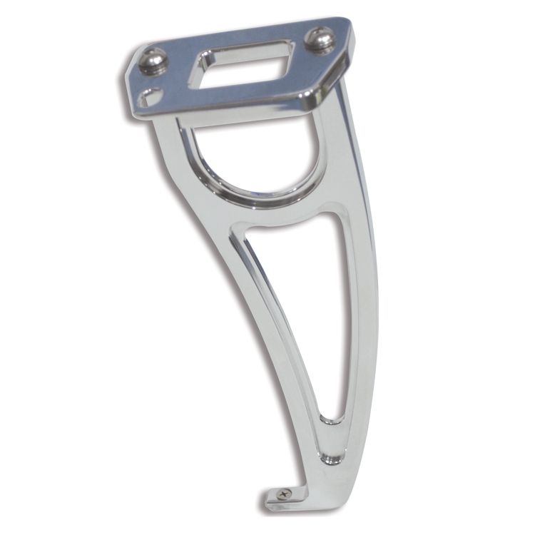 [EDDMS274-40P] Eddie Motorsports - Hood Latch & Support Polished