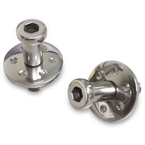 [EDDMS277-21P] Eddie Motorsports - Door Striker Bolts Polished