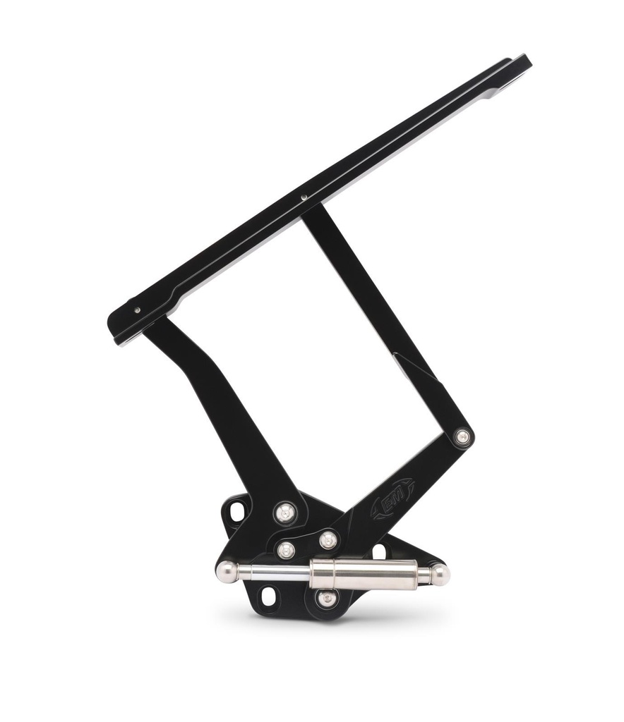 [EDDMS149-73MB] Eddie Motorsports - Hood Hinge 69-72 Cutlass Matte Black Pair
