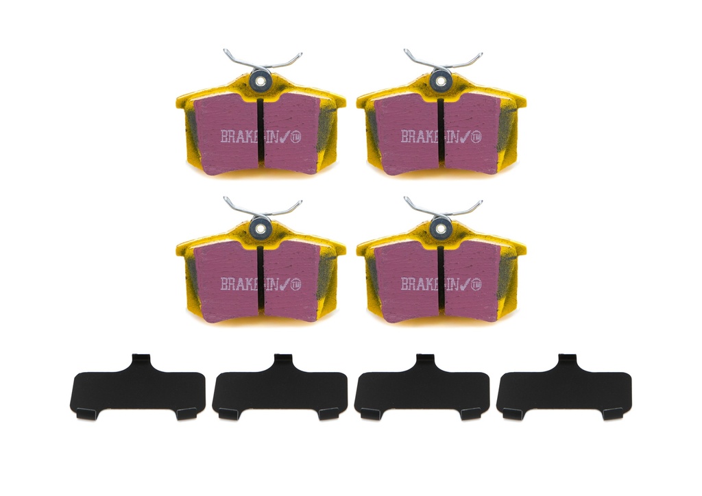 [EBCDP4680R] Ebc Brakes Usa Inc - Brake Pads Yellowstuff Rear Volkswagen / Audi