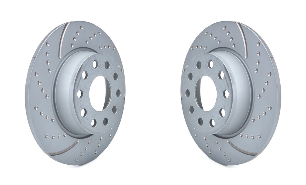 [EBCGD1772] EBC Brakes Usa Inc - Brake Rotor Kit Turbo Rear Volkswagen Golf