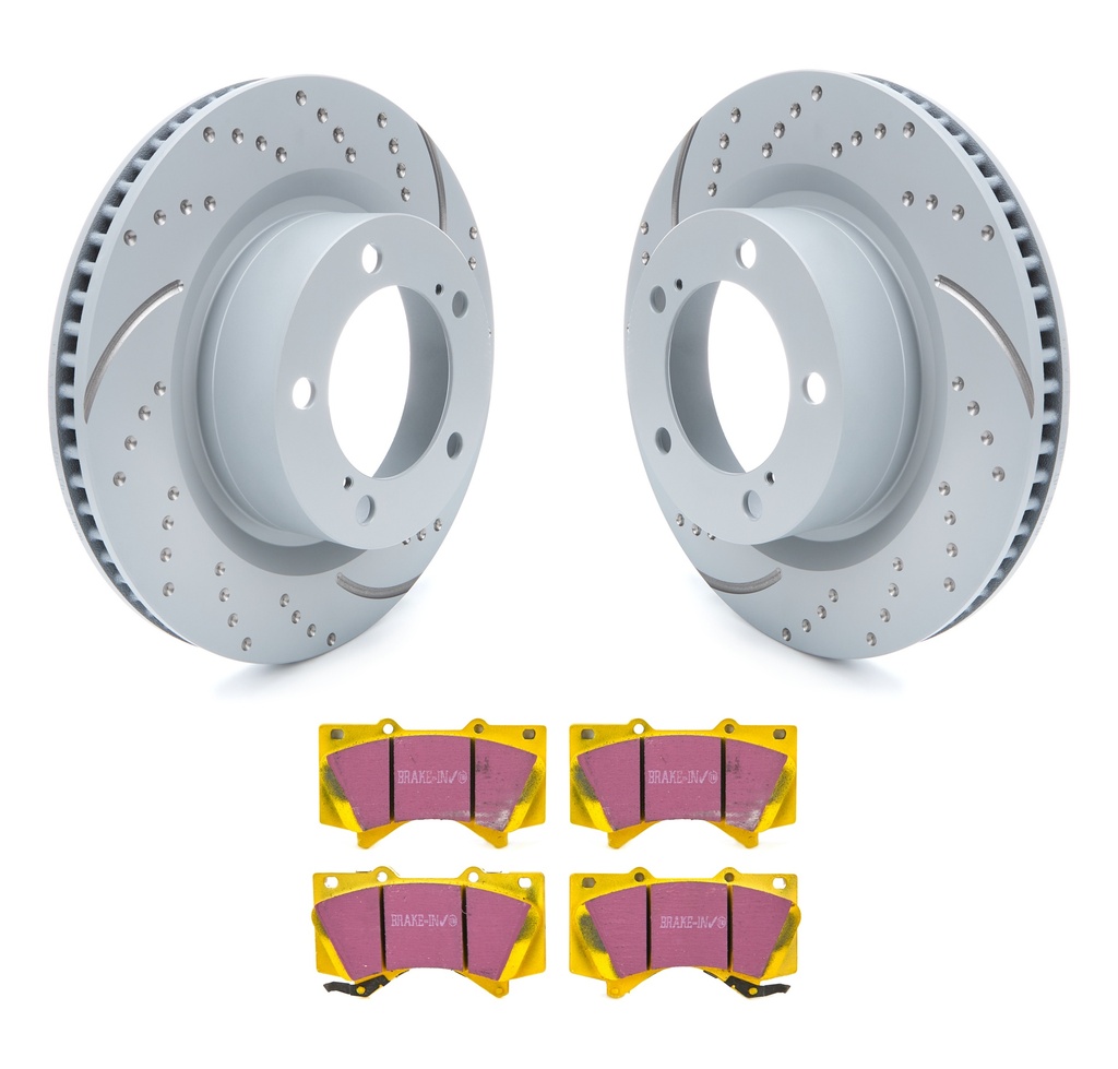 [EBCS5KF1460] Ebc Brakes Usa Inc - Brake Rotor & Pad Kit Yellowstuff Toyota/Lexus