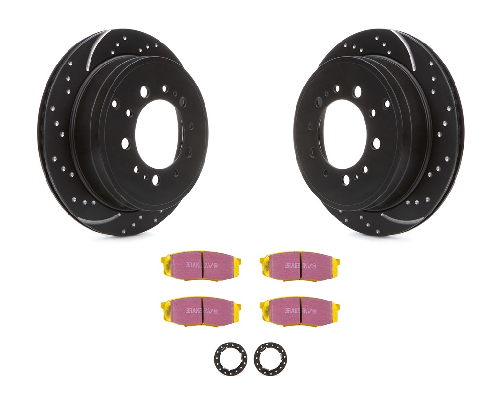 [EBCS5KR1280] Ebc Brakes Usa Inc - Brake Rotor & Pad Kit Yellowstuff Toyota