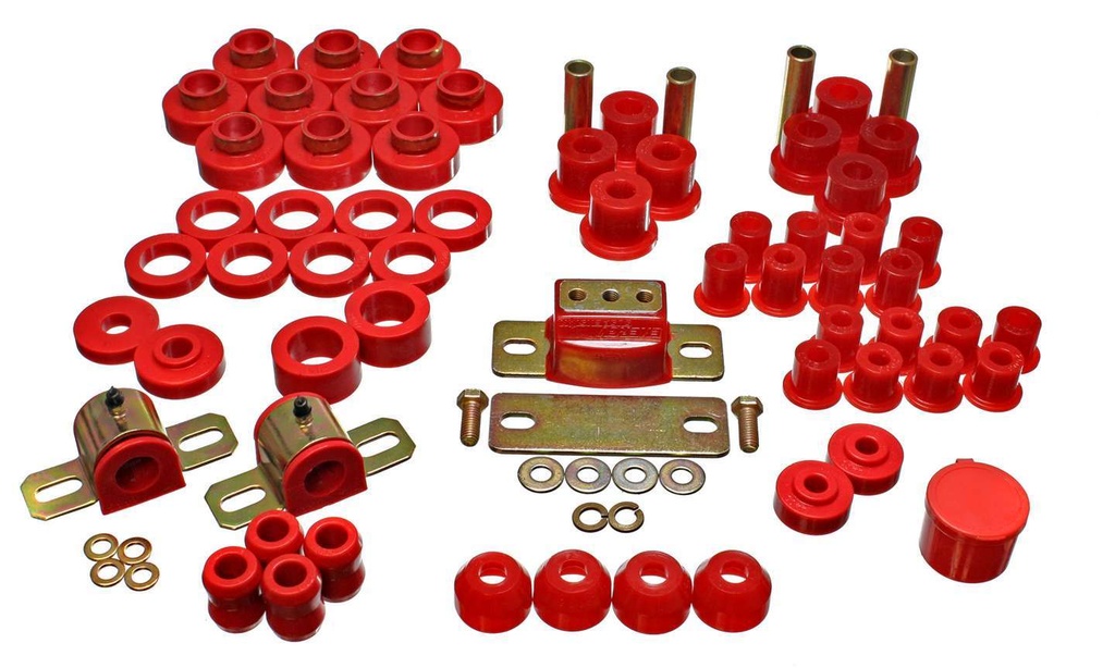 [ENE2-18102R] Energy Suspension - Jeep CJ5/CJ7 Master Bushing Kit
