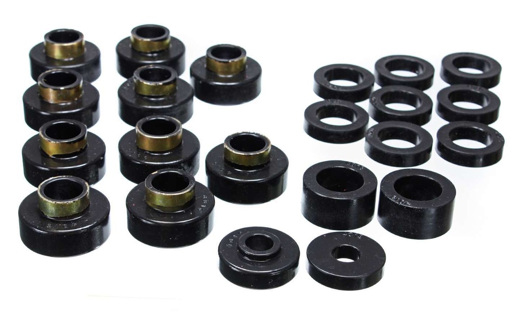 [ENE2-4102G] Energy Suspension - 80-86 Cj Body Mounts Black