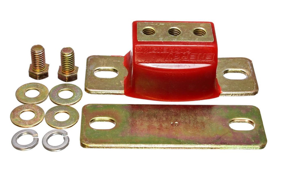 [ENE3-1108R] Energy Suspension - GM 2Wd Transmission Mount Red