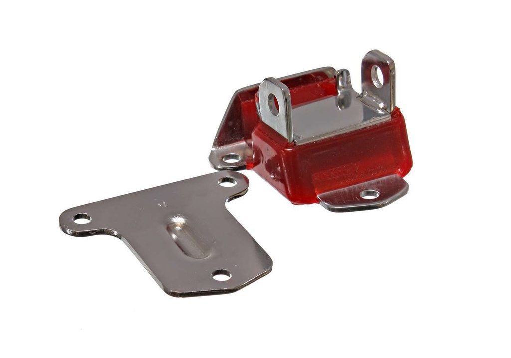 [ENE3-1118R] Energy Suspension - BBC Engine Motor Mount Chrome Finish Red Each