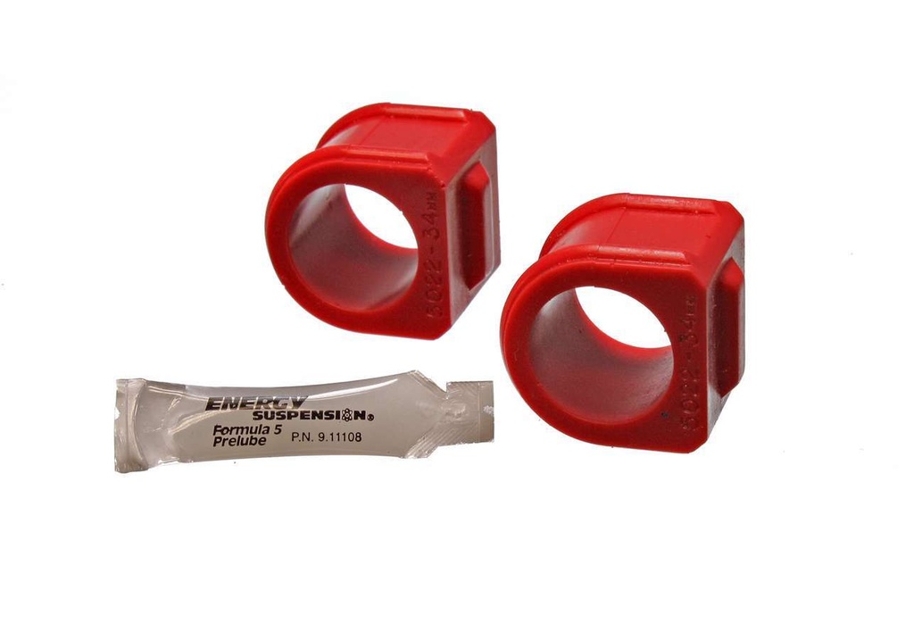 [ENE3-5130R] Energy Suspension - Gm 32mm Frt Stab Bushing Set Red