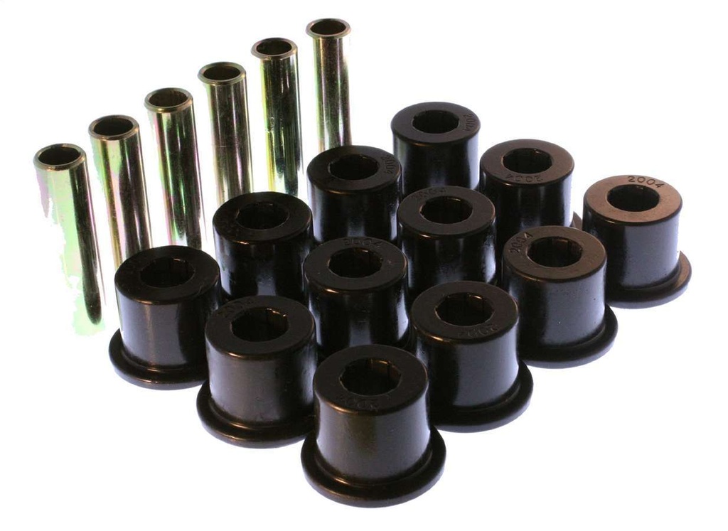 [ENE3-2106G] Energy Suspension - Chevy Rear Spring Bushing Set Black