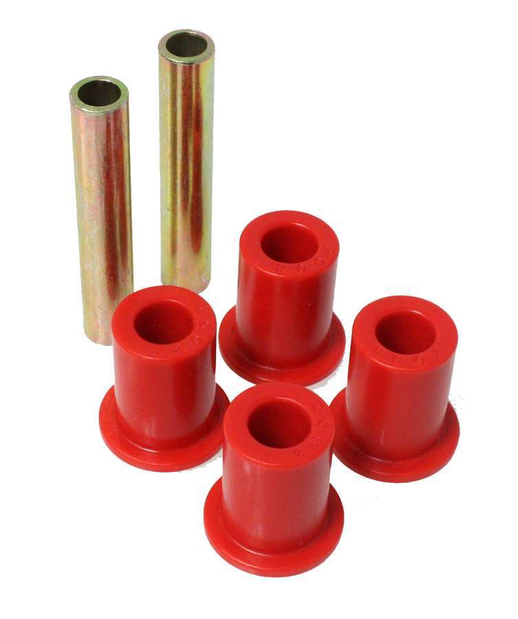 [ENE3-2111R] Energy Suspension - 71-91 Gm Front Frame Shackle Eye Set Red