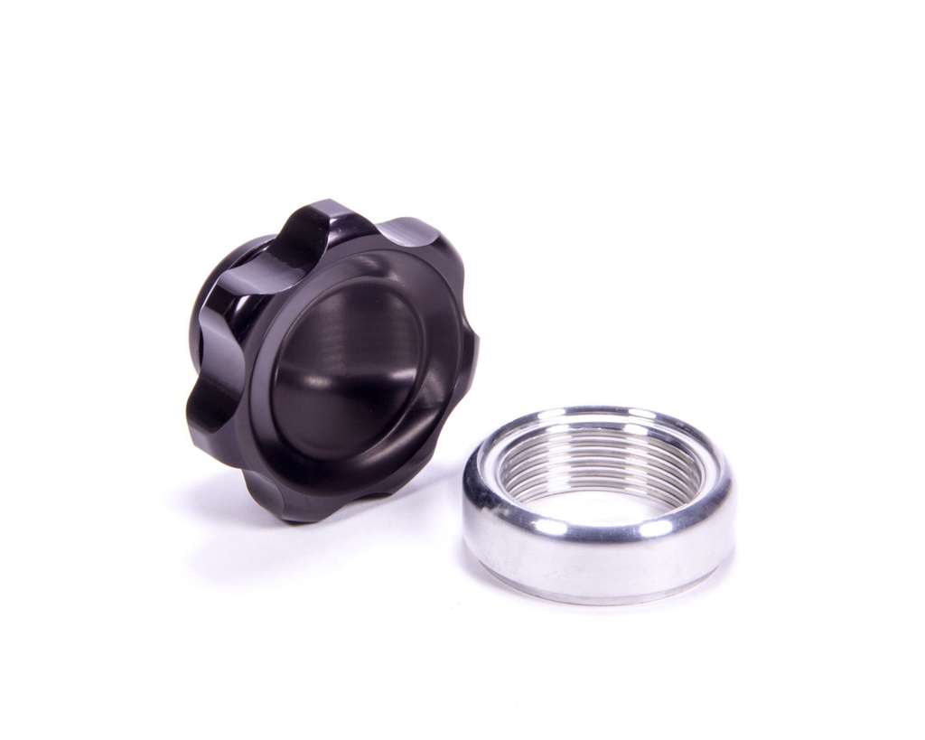 Allstar Performance - Filler Cap Black With Weld-In Alum Bung Small