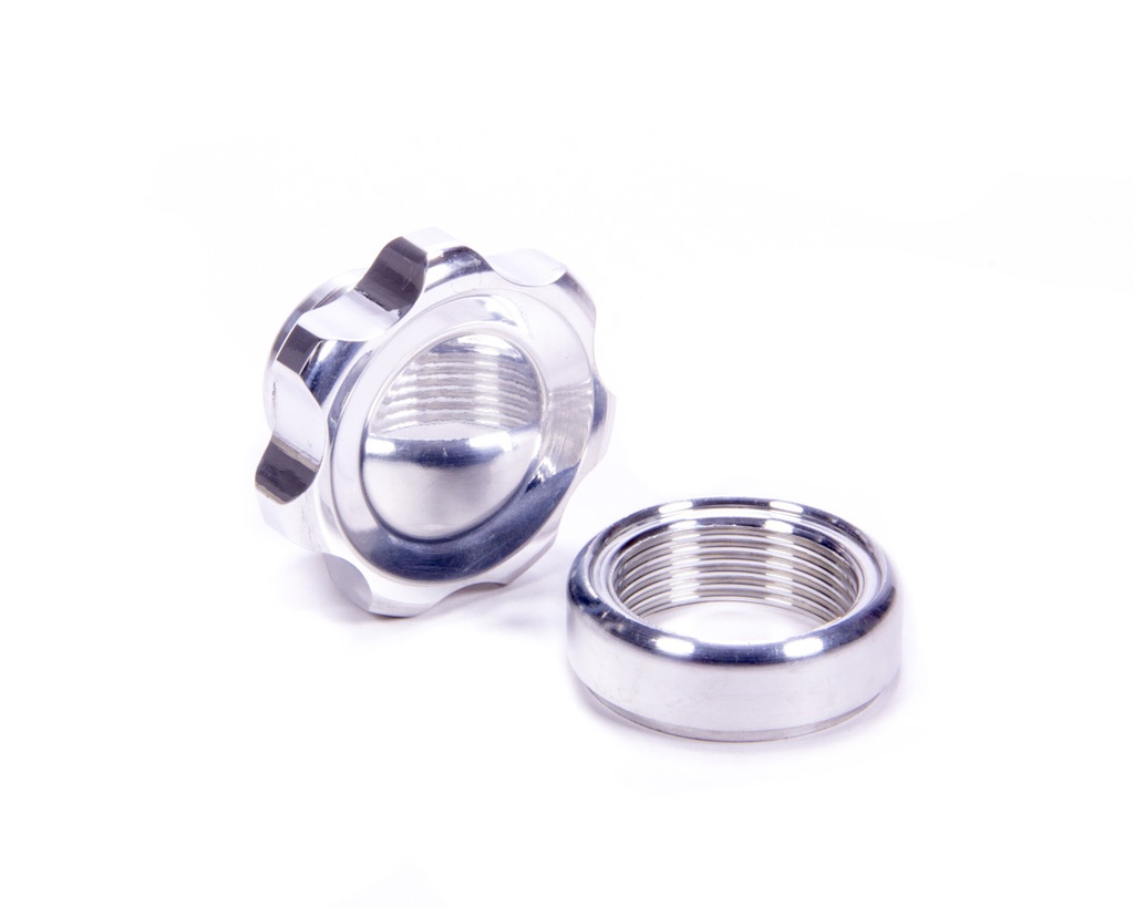 Allstar Performance - Filler Cap Polished With Weld-In Alum Bung Small