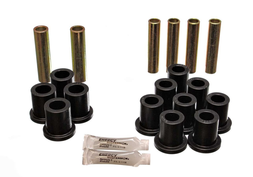 [ENE4-2103G] Energy Suspension - Ford Complete Spring & Shackle Set Black