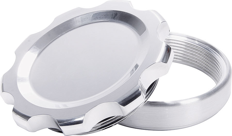 Allstar Performance - Filler Cap Polished with Weld-In Alum Bung Large
