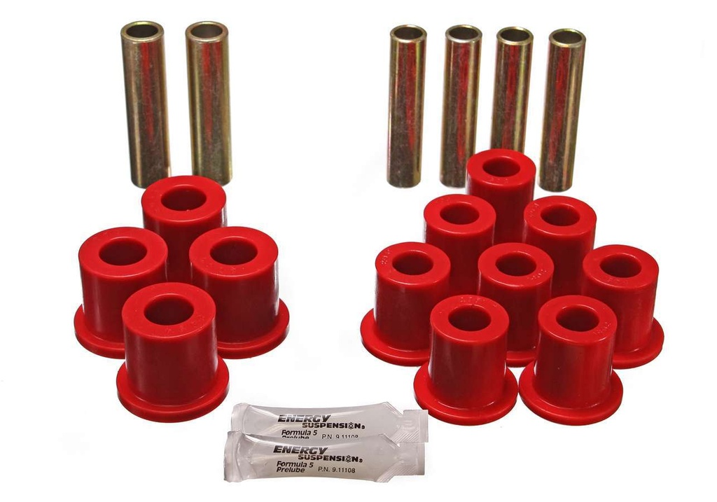 [ENE4-2114R] Energy Suspension - Ford Complete Spring & Shackle Set Red